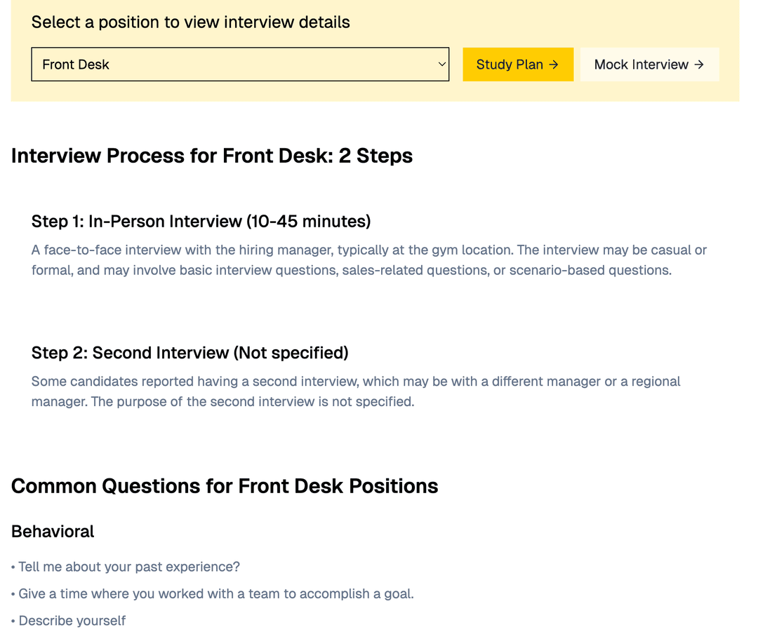 Company intelligence dashboard